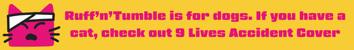 Ruff’n’Tumble is for dogs. If you have a cat, check out 9 Lives Accident Cover